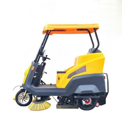 Electric Vacuum Price Of Road Power Sweeper Truck With Three Brushes